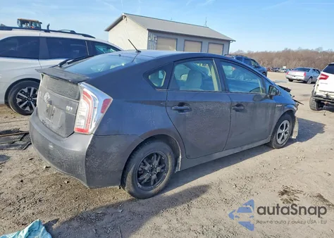 2012 Toyota Prius из США, поврежденный, VIN JTDKN3DU0C1532632